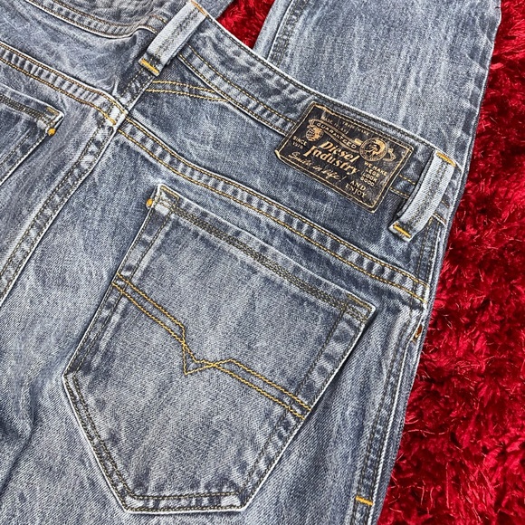 Diesel Men's Skinny Jeans - Faded Blue - Picture 7 of 13